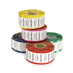 Meditrax® Suretrax Process Indicator Batch Labels - Cerise (700 Labels/Roll)