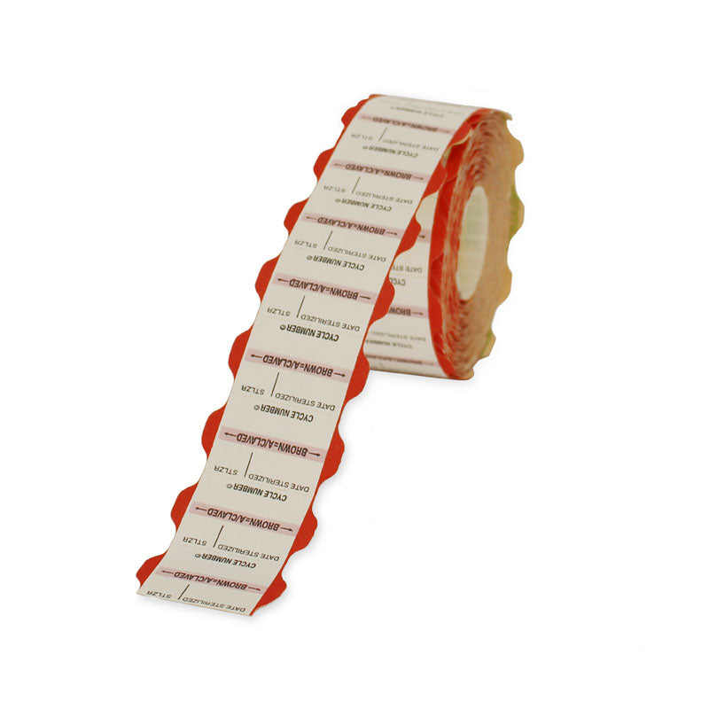 Meditrax® Suretrax Process Indicator Batch Labels - Red (700 Labels/Roll)